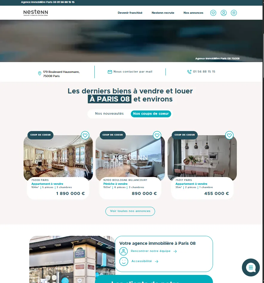 Site Agence Immobilière